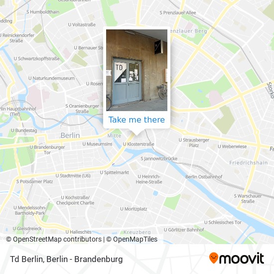 Td Berlin map