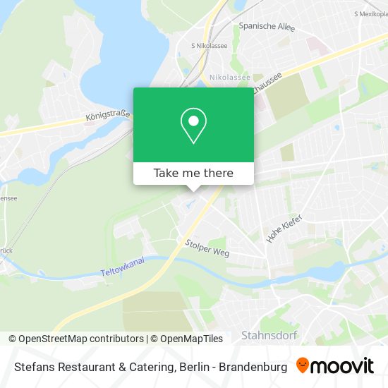 Stefans Restaurant & Catering map