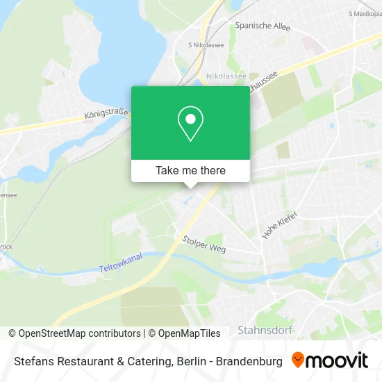 Stefans Restaurant & Catering map