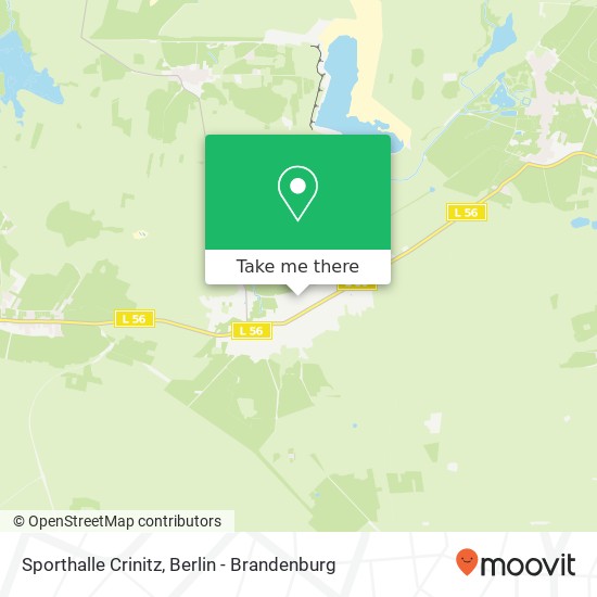 Sporthalle Crinitz map