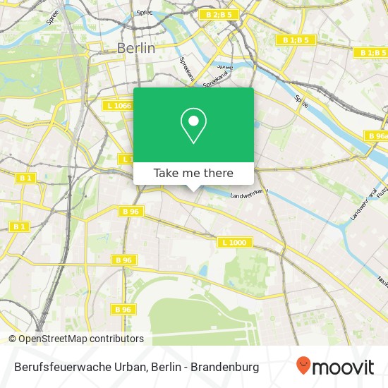 Berufsfeuerwache Urban map