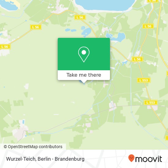 Wurzel-Teich map