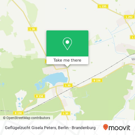 Geflügelzucht Gisela Peters map