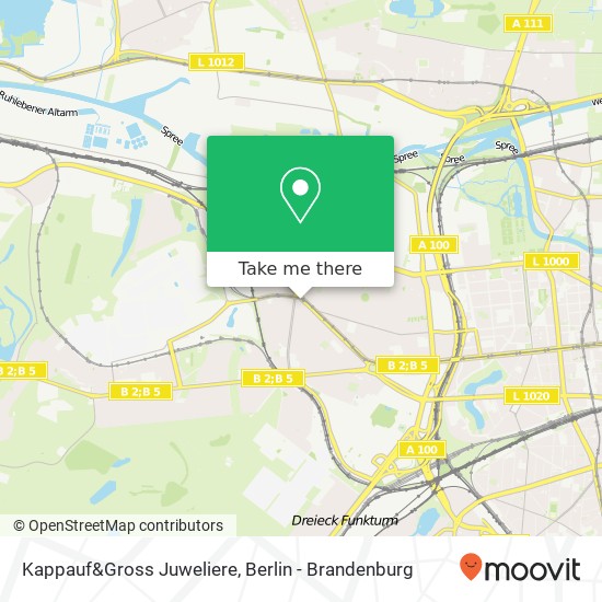 Карта Kappauf&Gross Juweliere