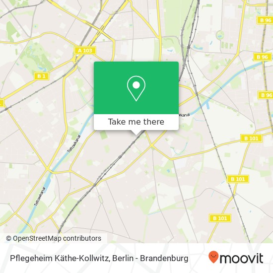 Карта Pflegeheim Käthe-Kollwitz