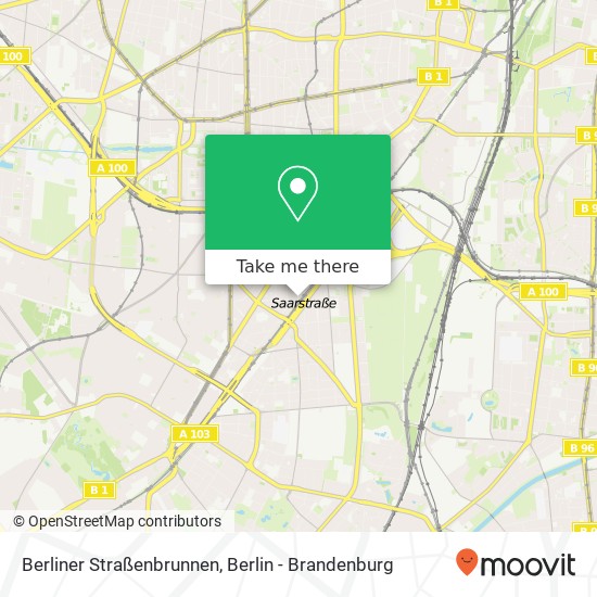 Карта Berliner Straßenbrunnen