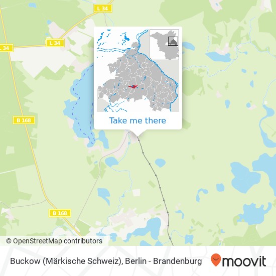 Buckow (Märkische Schweiz) map