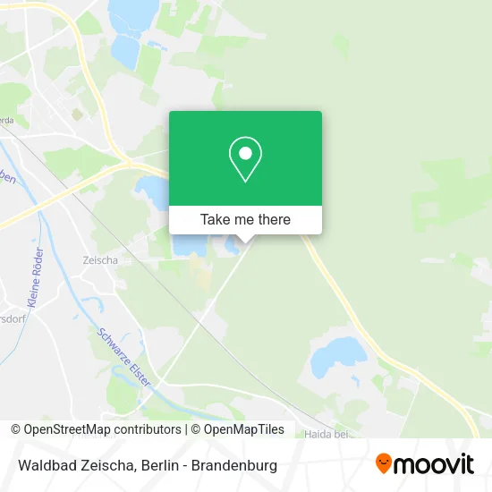 Карта Waldbad Zeischa
