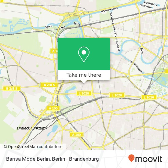 Barisa Mode Berlin map