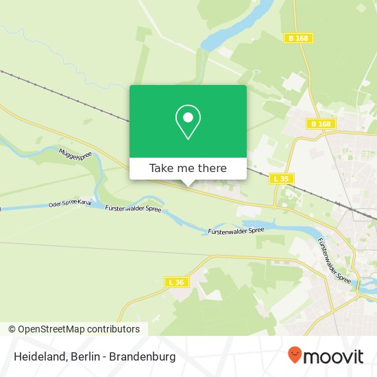 Heideland map