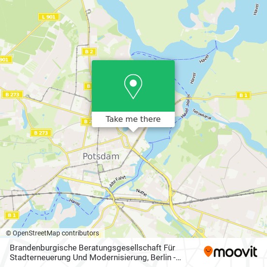 Brandenburgische Beratungsgesellschaft Für Stadterneuerung Und Modernisierung map