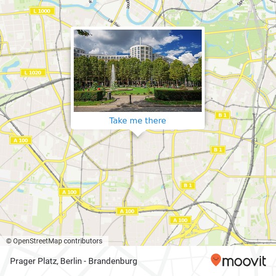 Prager Platz map