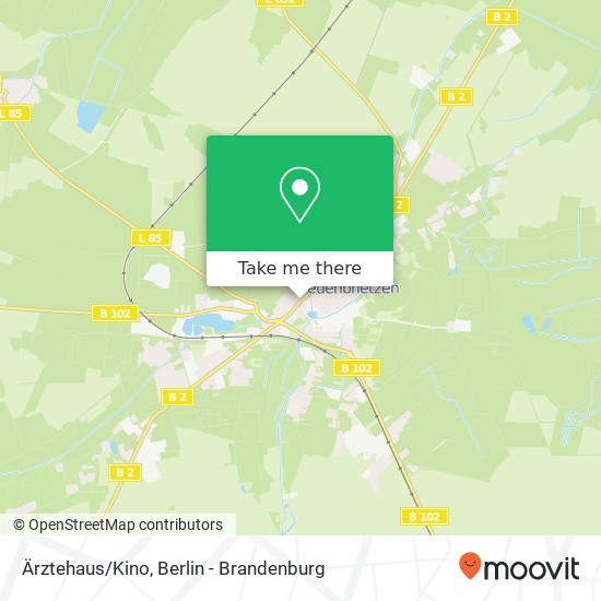 Карта Ärztehaus/Kino