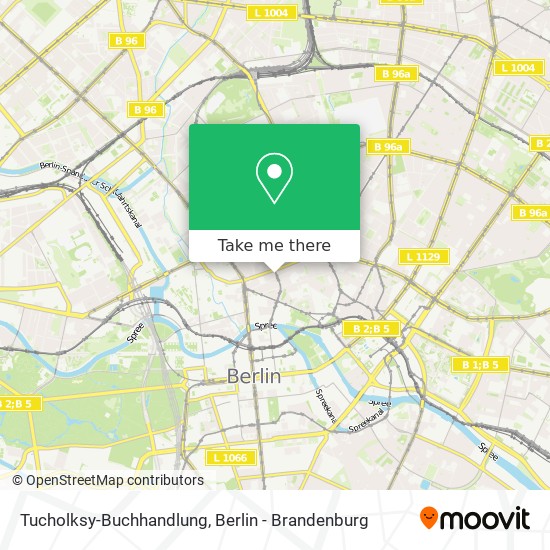 Tucholksy-Buchhandlung map