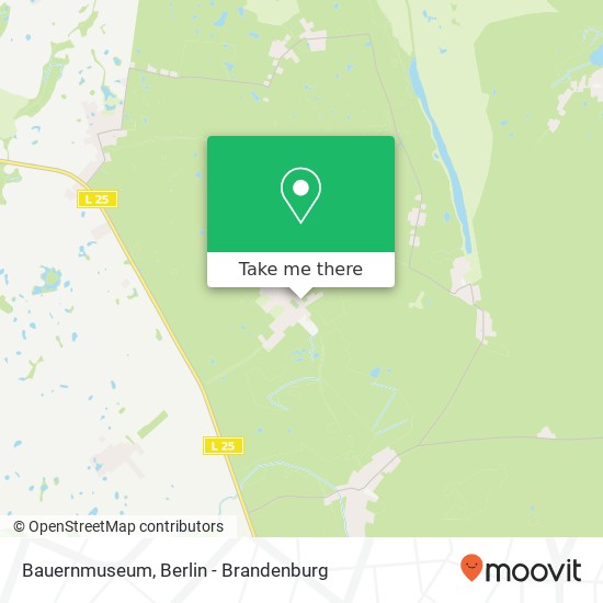 Bauernmuseum map