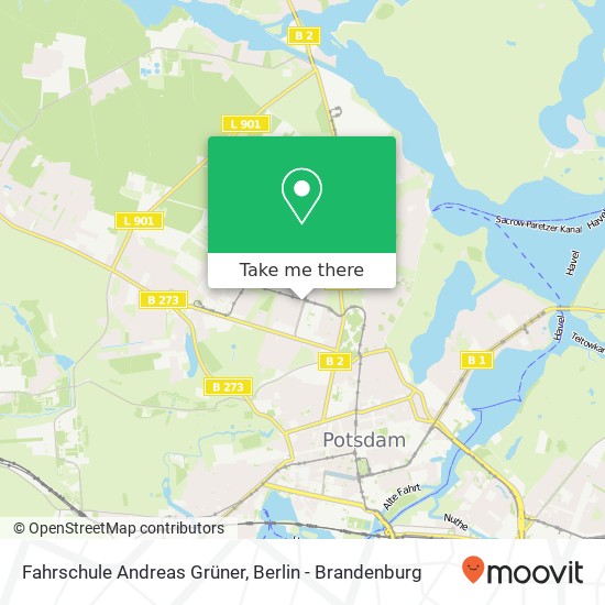 Fahrschule Andreas Grüner map