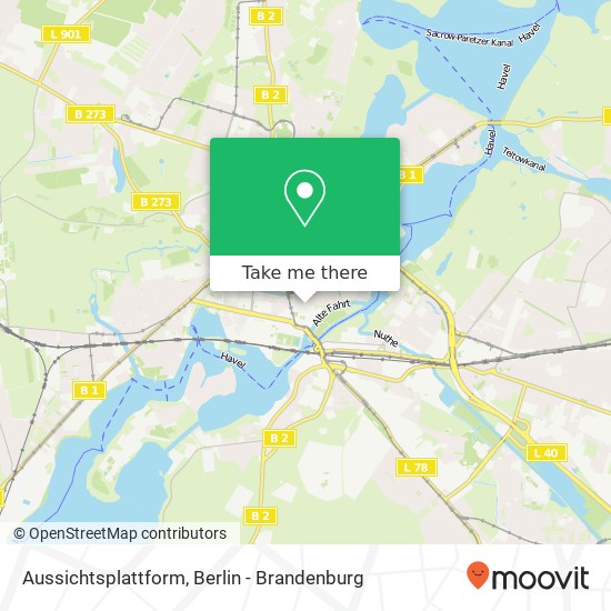 Aussichtsplattform map