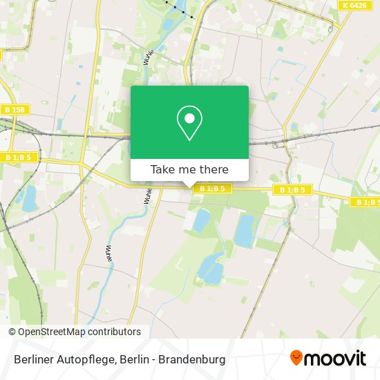 Карта Berliner Autopflege