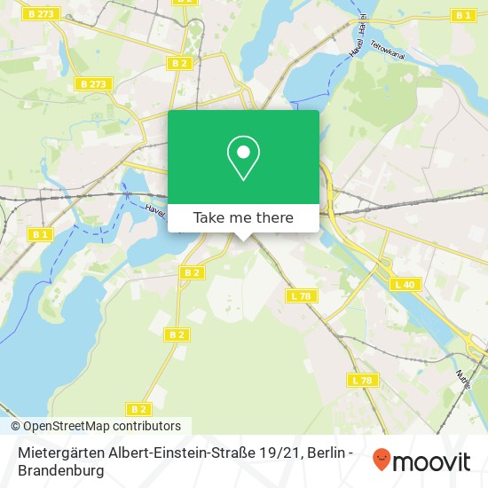 Mietergärten Albert-Einstein-Straße 19 / 21 map