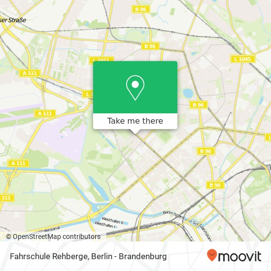 Fahrschule Rehberge map