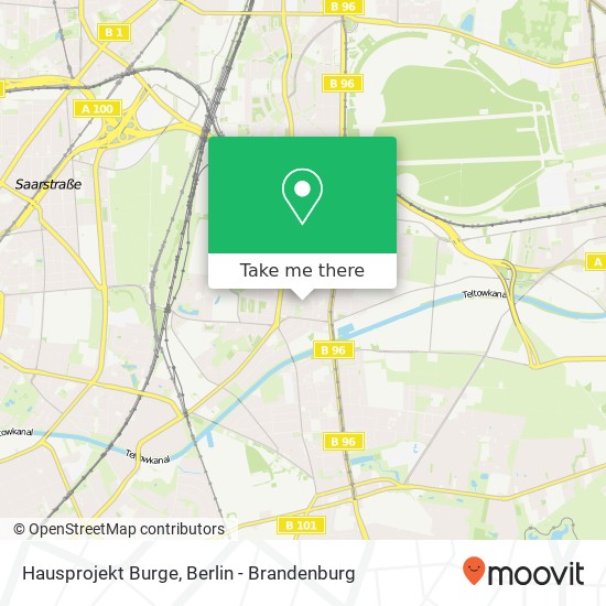 Карта Hausprojekt Burge