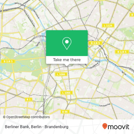 Berliner Bank map