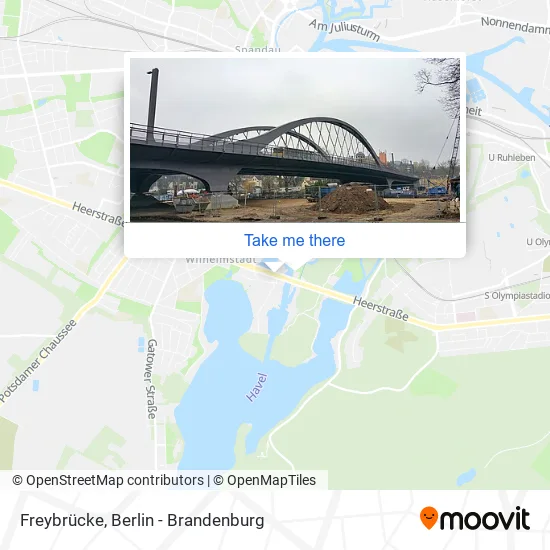 Freybrücke map