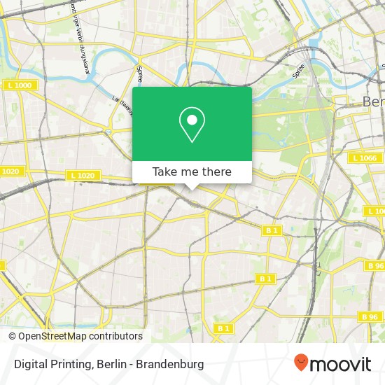 Digital Printing map