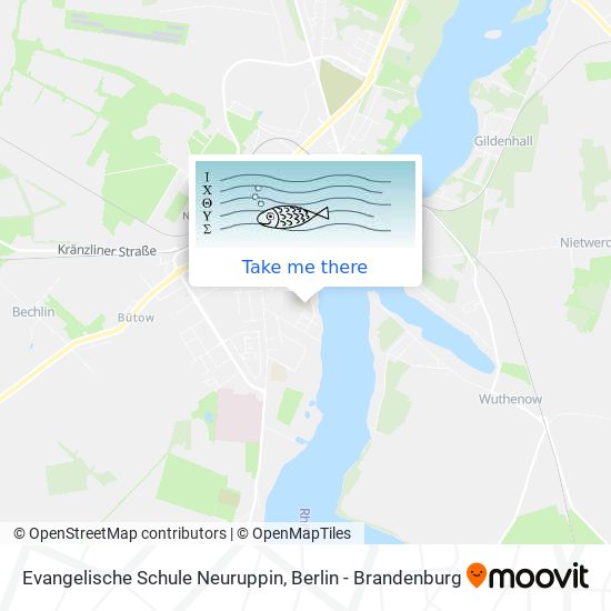 Evangelische Schule Neuruppin map