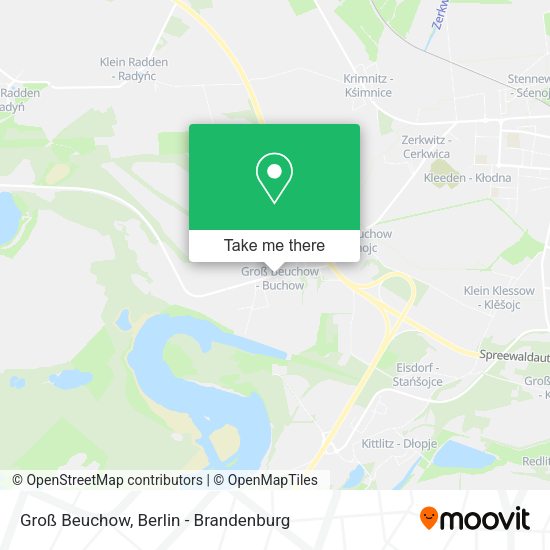 Карта Groß Beuchow