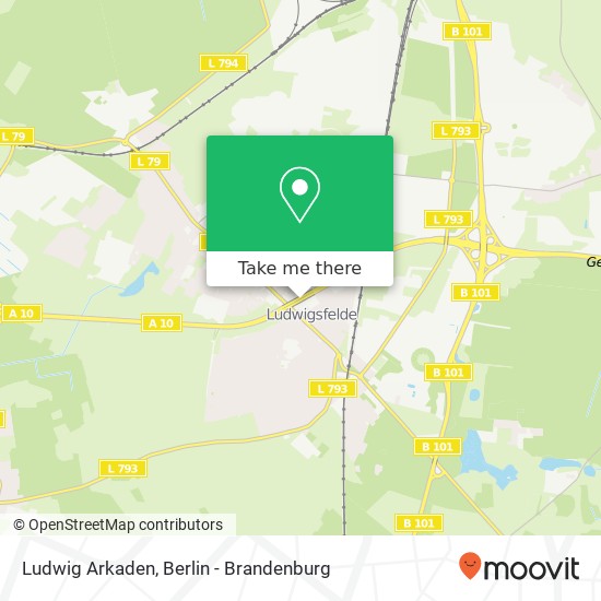 Ludwig Arkaden map