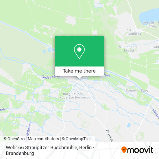 Карта Wehr 66 Straupitzer Buschmühle