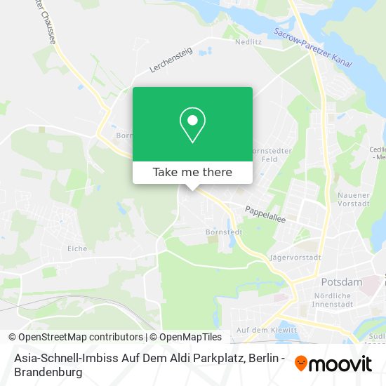 Asia-Schnell-Imbiss Auf Dem Aldi Parkplatz map