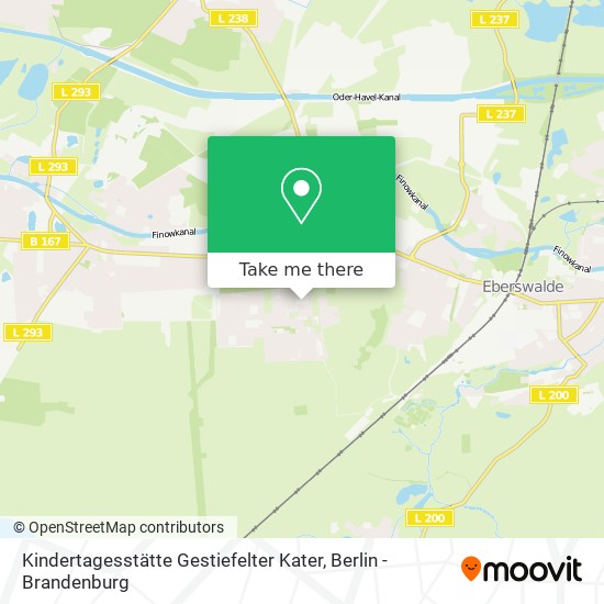 Kindertagesstätte Gestiefelter Kater map