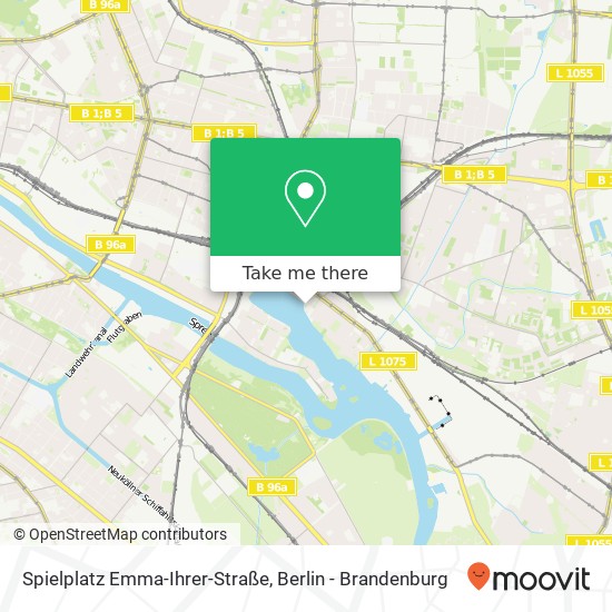 Карта Spielplatz Emma-Ihrer-Straße