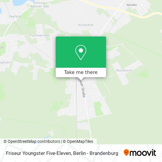 Friseur Youngster Five-Eleven map