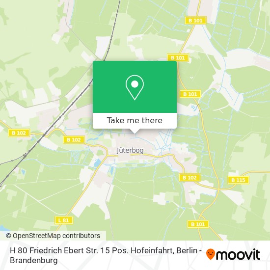 H 80 Friedrich Ebert Str. 15 Pos. Hofeinfahrt map