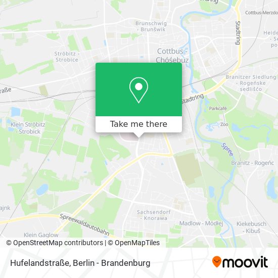 Hufelandstraße map