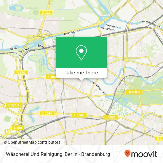 Wäscherei Und Reinigung map