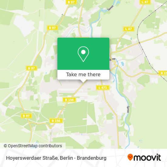 Hoyerswerdaer Straße map