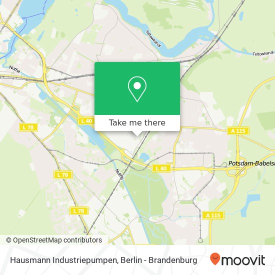 Hausmann Industriepumpen map