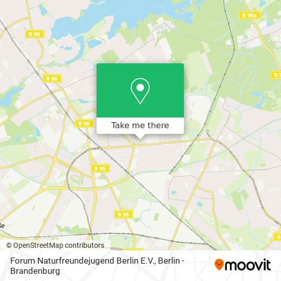 Forum Naturfreundejugend Berlin E.V. map