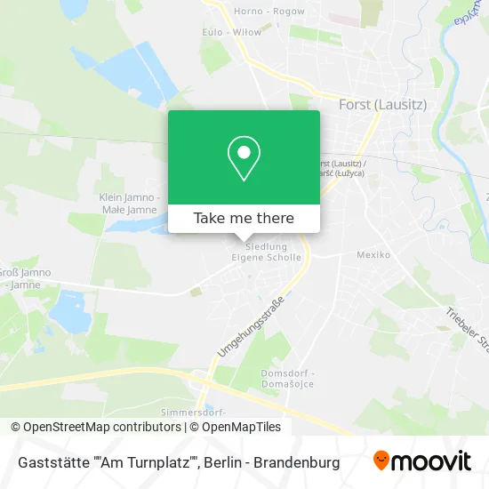 Карта Gaststätte ""Am Turnplatz""