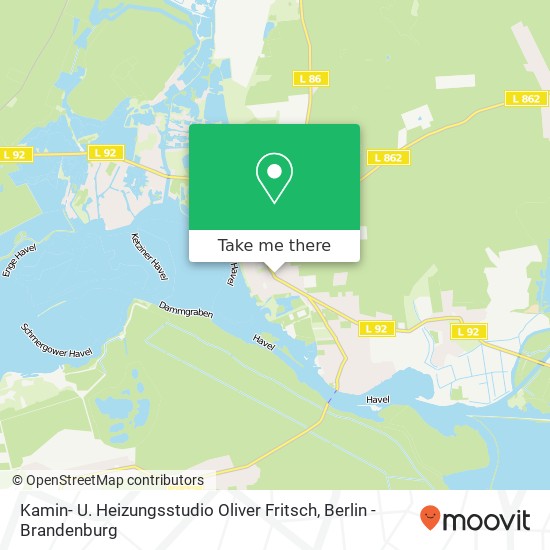 Kamin- U. Heizungsstudio Oliver Fritsch map