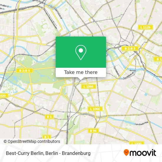 Best-Curry Berlin map