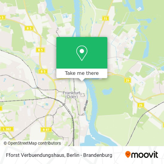 Карта Fforst Verbuendungshaus