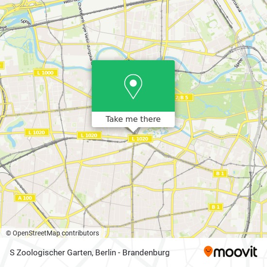 S Zoologischer Garten map