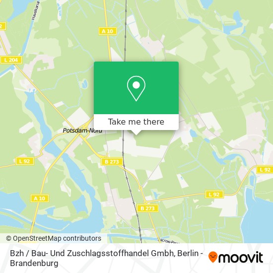 Карта Bzh / Bau- Und Zuschlagsstoffhandel Gmbh