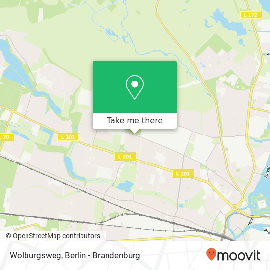 Wolburgsweg map
