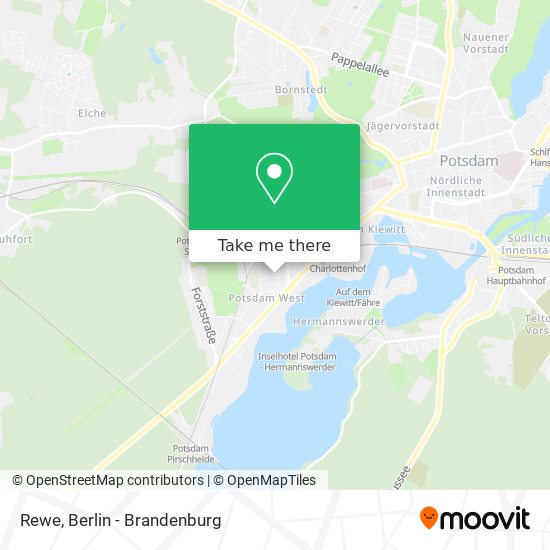 Rewe map